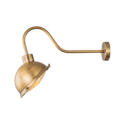 Chiswick 1Lt Brass Sign Light - Antique Brass
