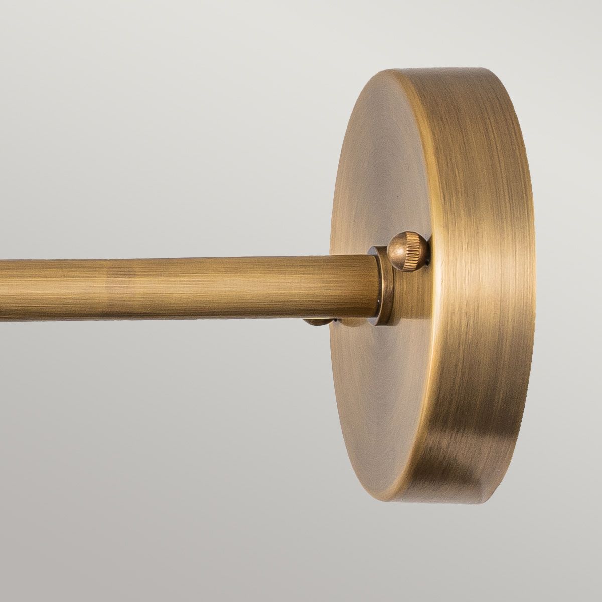 Chiswick 1Lt Brass Sign Light - Antique Brass