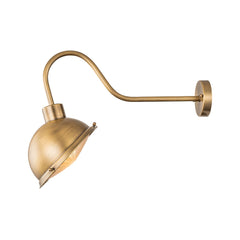 Chiswick 1Lt Brass Sign Light - Antique Brass