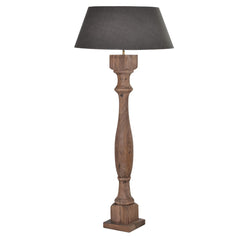 Claudia Floor Lamp with Black Shade - Cusack Lighting