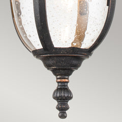Cleveland Small Chain Lantern – Weathered Bronze Finish