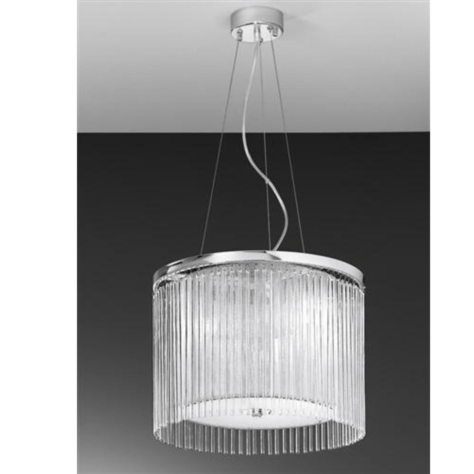 Clio 3Lt Pendant Light 
