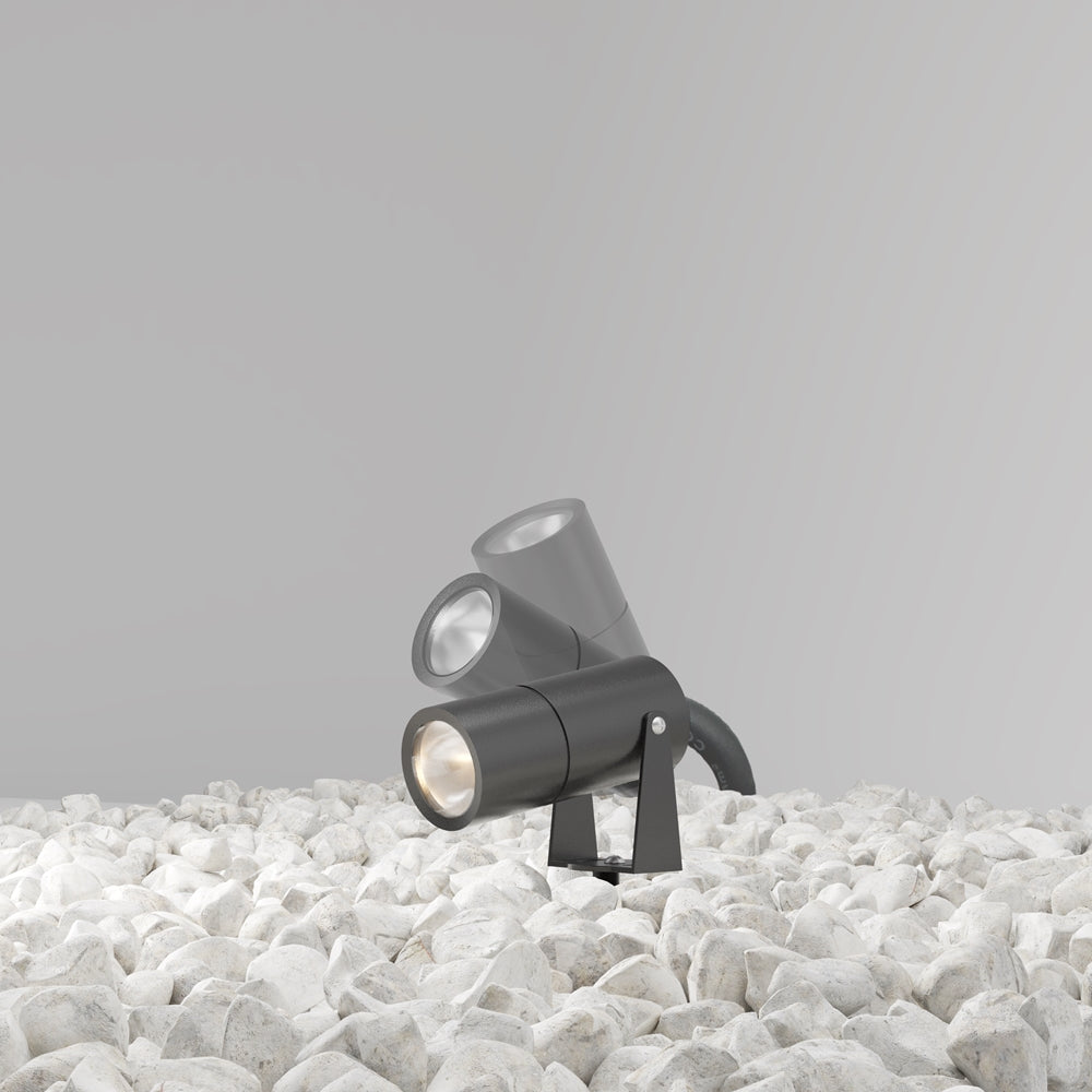 Bern Ground Spotlights/ Spike Lights IP65- Black/White Finishes
