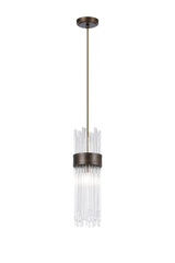 Colmar Bathroom Single Ceiling Light- Various Colours