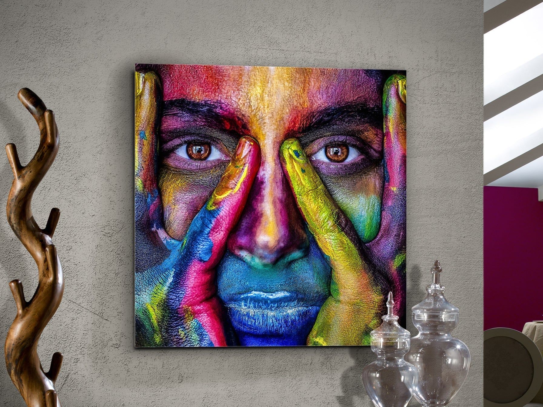 COLORES Wall Art PHOTOGRAPHY, 100x100