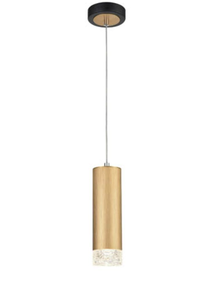 Colt Pendant Ceiling Light - Brushed Satin Gold/Brushed Satin Nickel Finish IP20