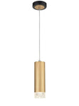 Colt Pendant Ceiling Light - Brushed Satin Gold/Brushed Satin Nickel Finish IP20
