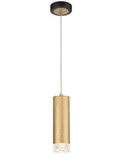 Colt Pendant Ceiling Light - Brushed Satin Gold/Brushed Satin Nickel Finish IP20