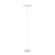 Column Floor Lamp - White/Black Finish - Cusack Lighting