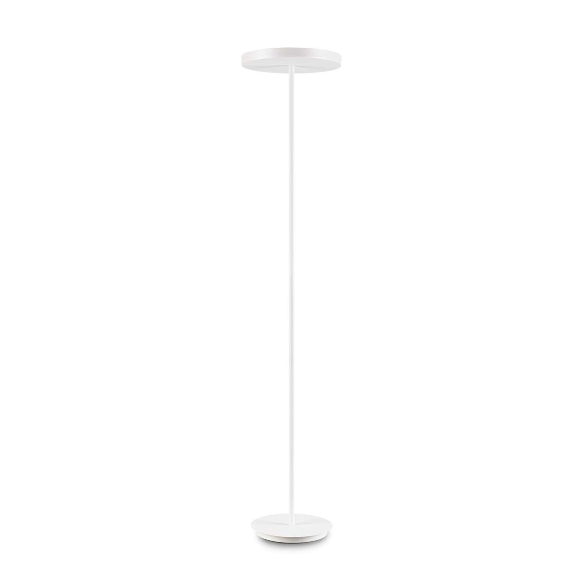 Column Floor Lamp - White/Black Finish - Cusack Lighting