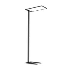 Comfort 3000K/4000K LED Floor Lamp - Black/White Finish - Cusack Lighting