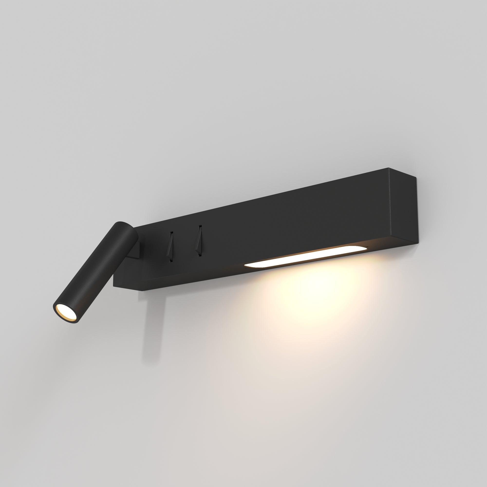 Comodo Wall Light with LED Reading Light