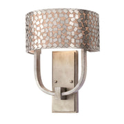 Confetti 2 Light Wall Light-Old Silver - Cusack Lighting