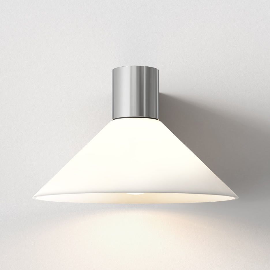 Conic Matt Black/Polished Chrome - Finish