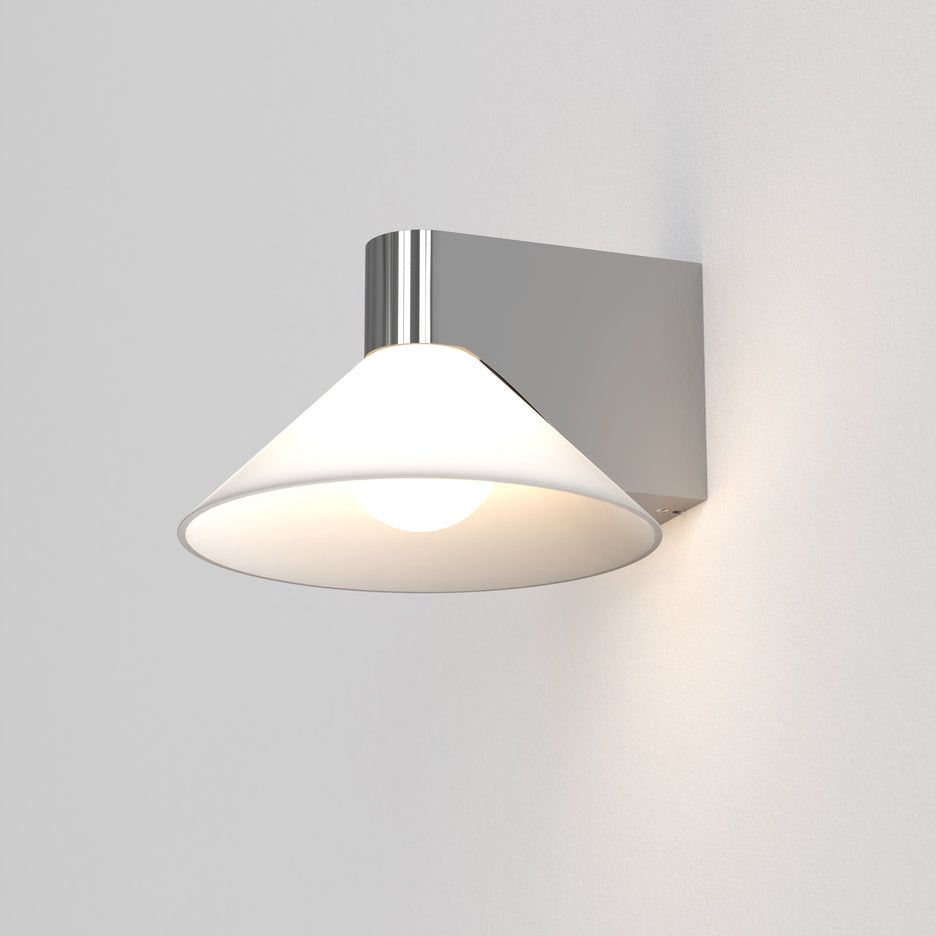 Conic Matt Black/Polished Chrome - Finish