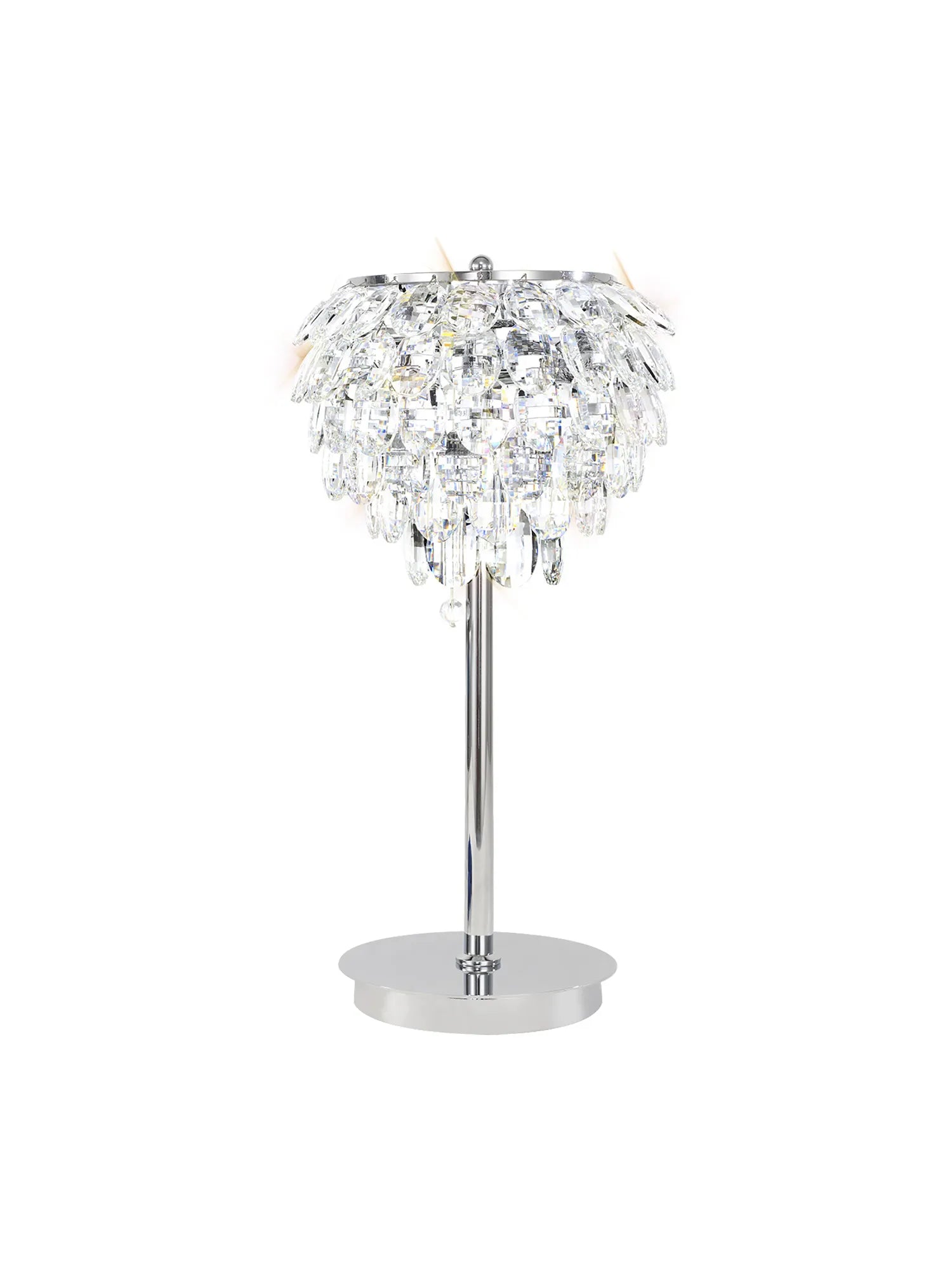 Consten Crystal Table Lamp, 2 Light E14