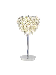 Consten Crystal Table Lamp, 2 Light E14