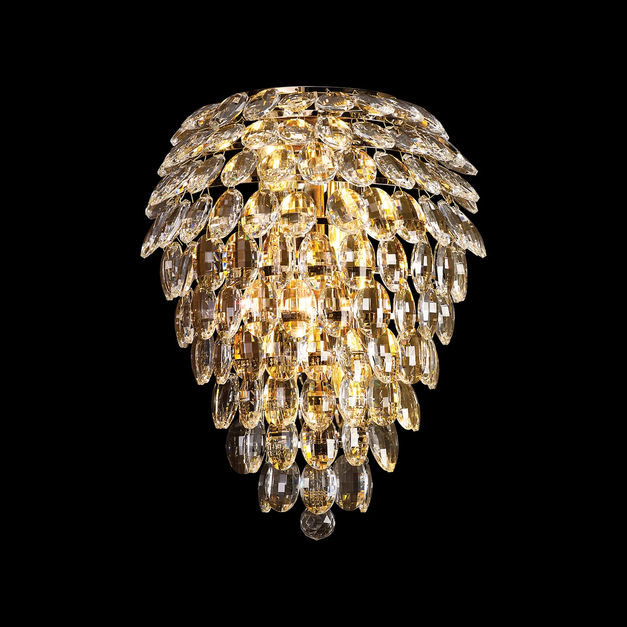 Consten Tall Wall Lamp, 4 Light, E14