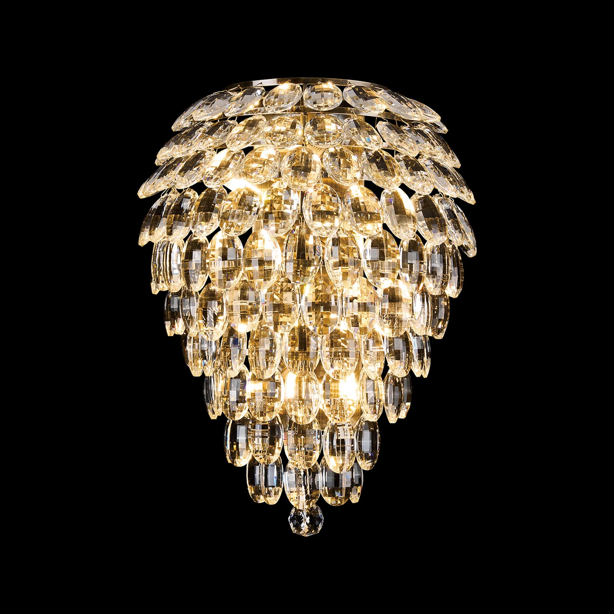 Consten Tall Wall Lamp, 4 Light, E14