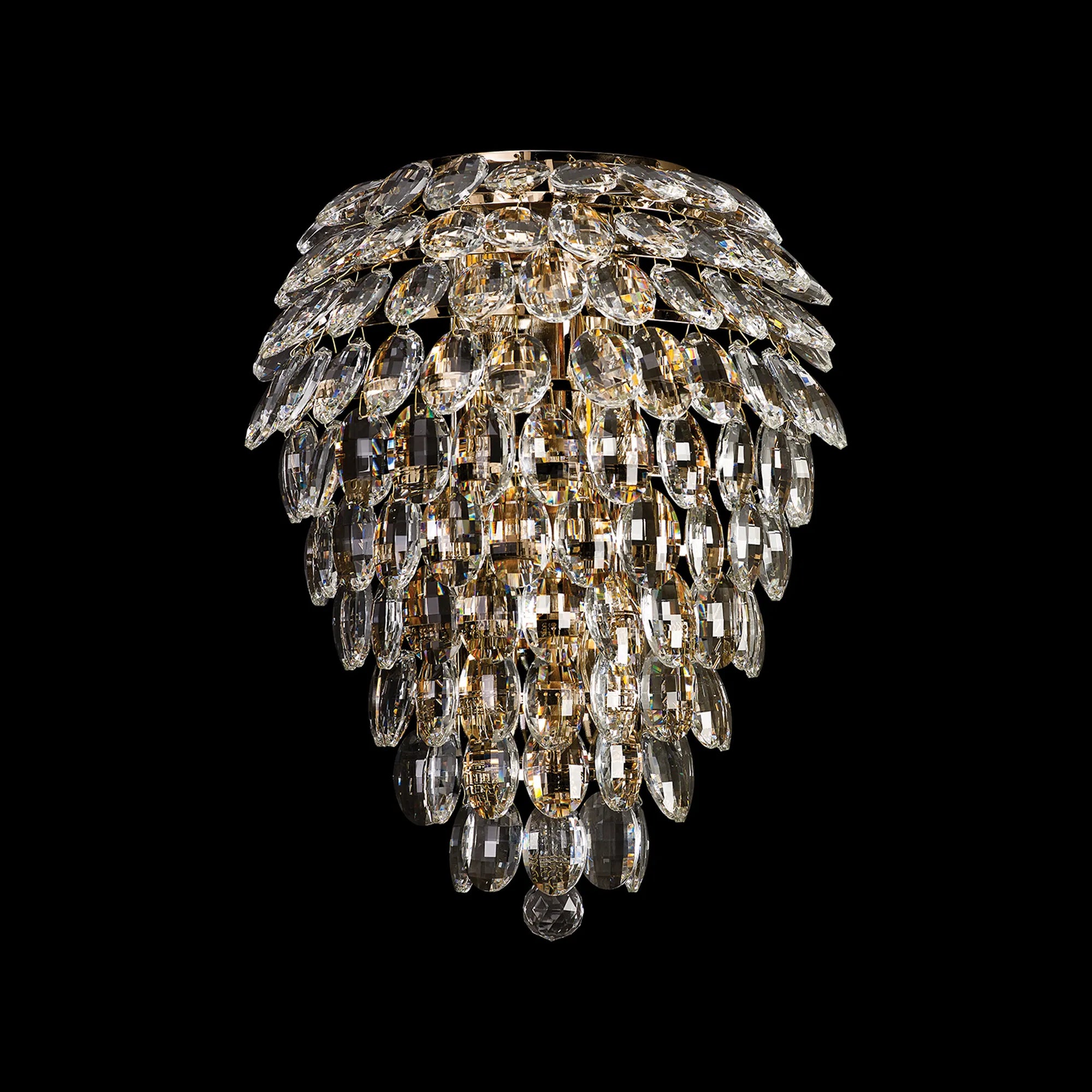 Consten Tall Wall Lamp, 4 Light, E14