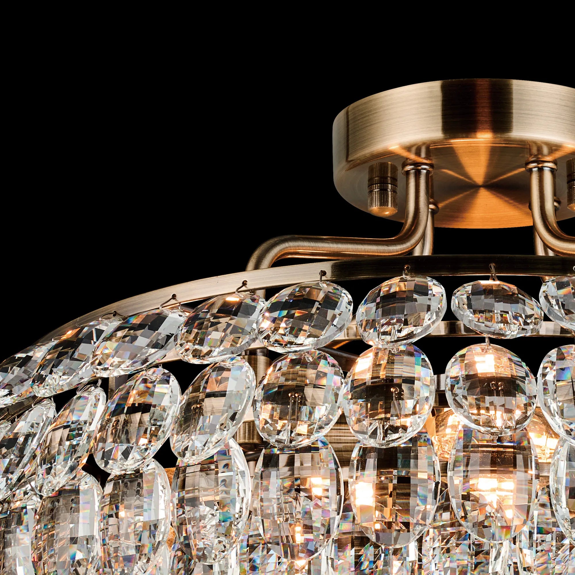 Consten Semi Flush Ring Ceiling E14