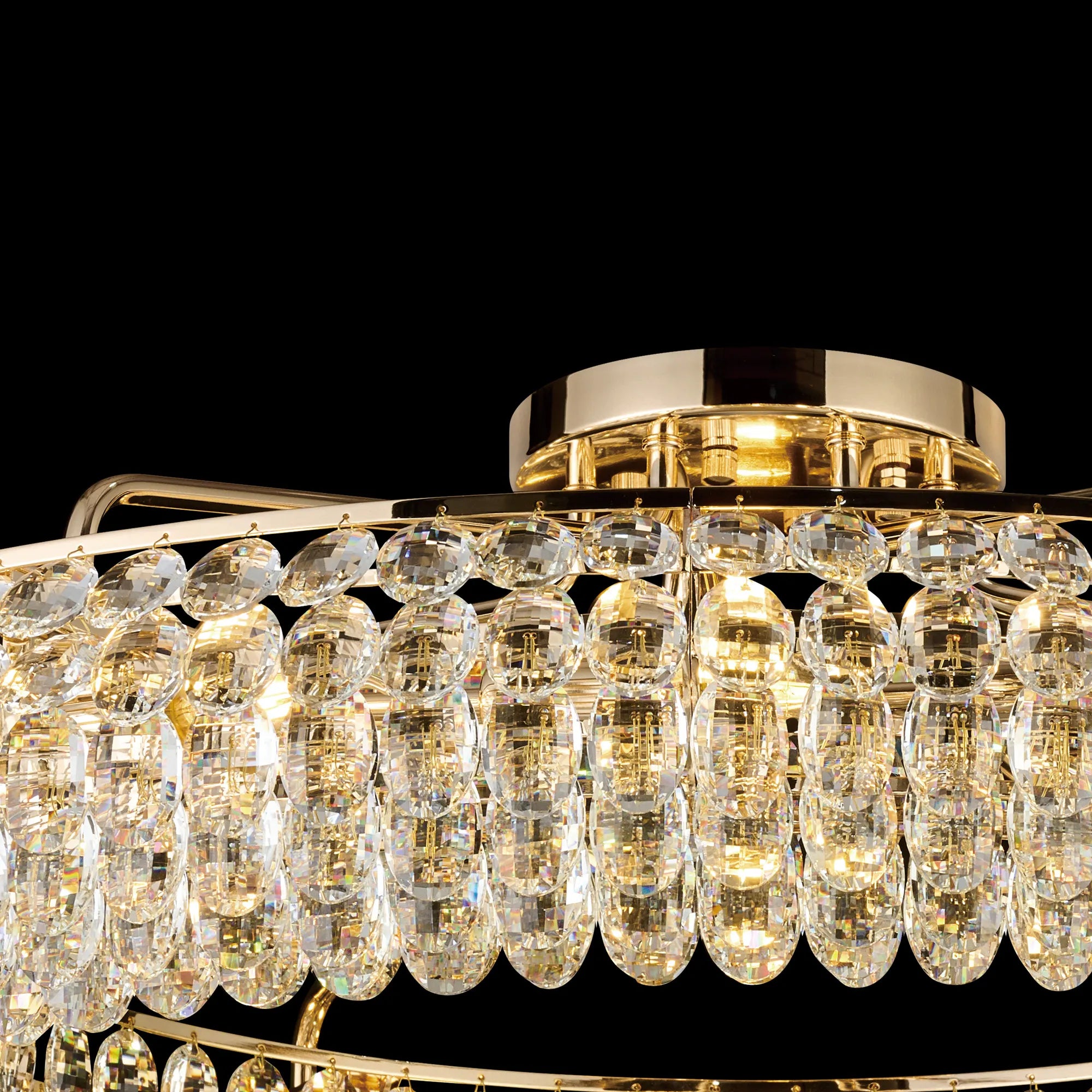 Consten Semi Flush Ring Ceiling E14