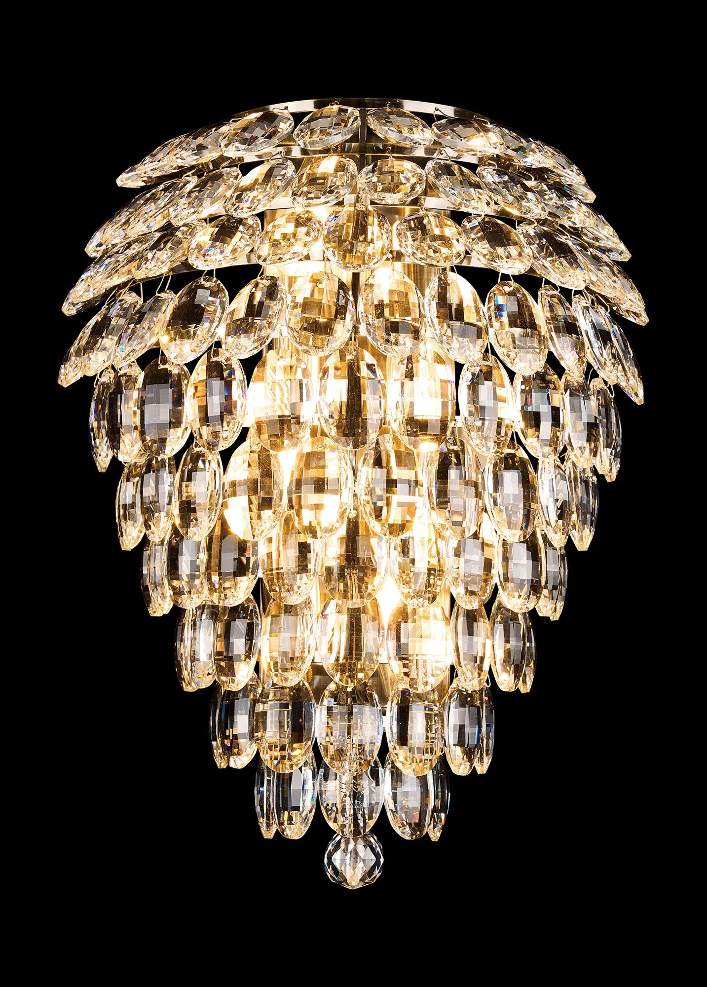 Consten IP Tall Wall Lamp, 6 Light G9, IP44