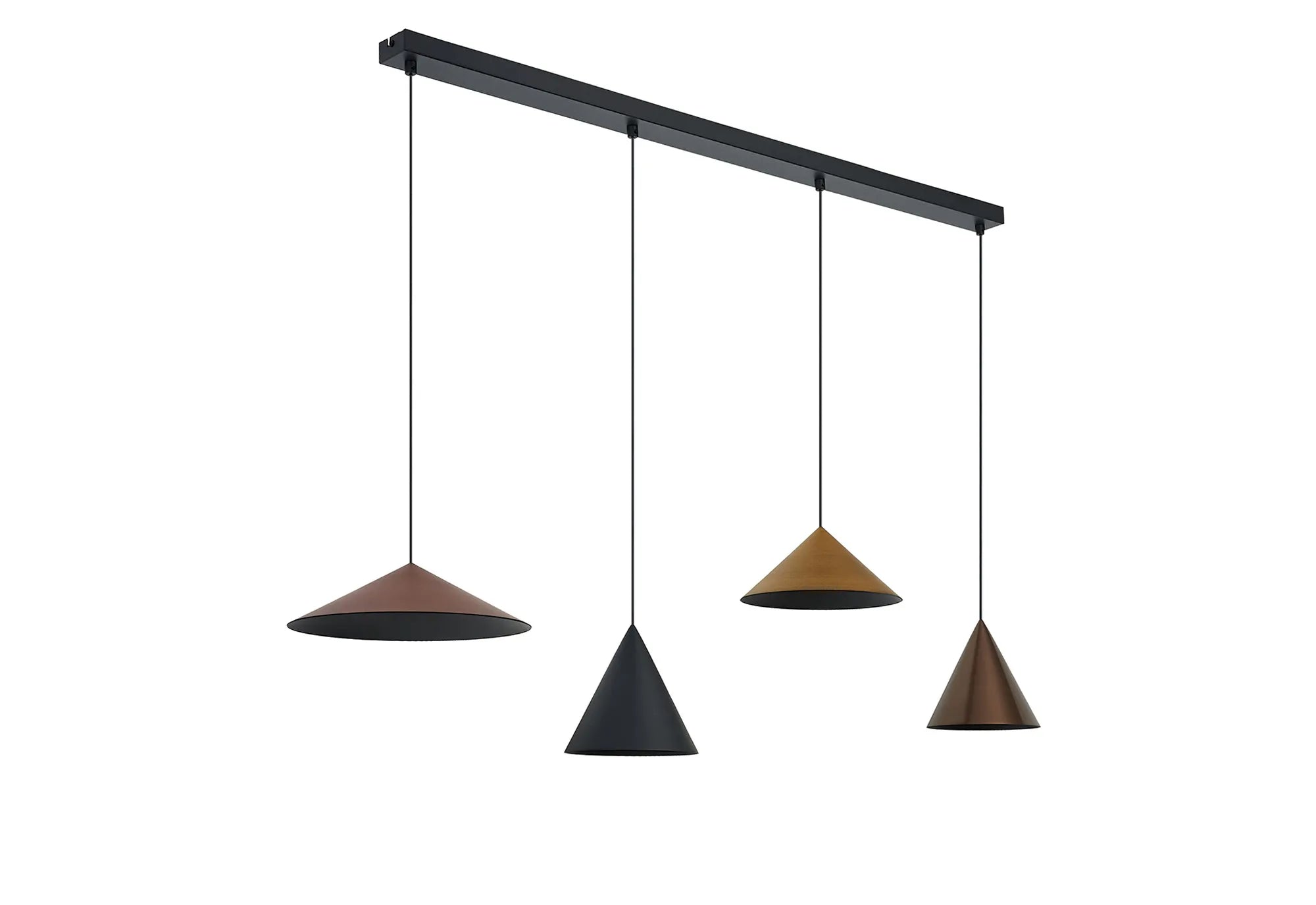 Cono 4Lt  20W LED Linear Pendant