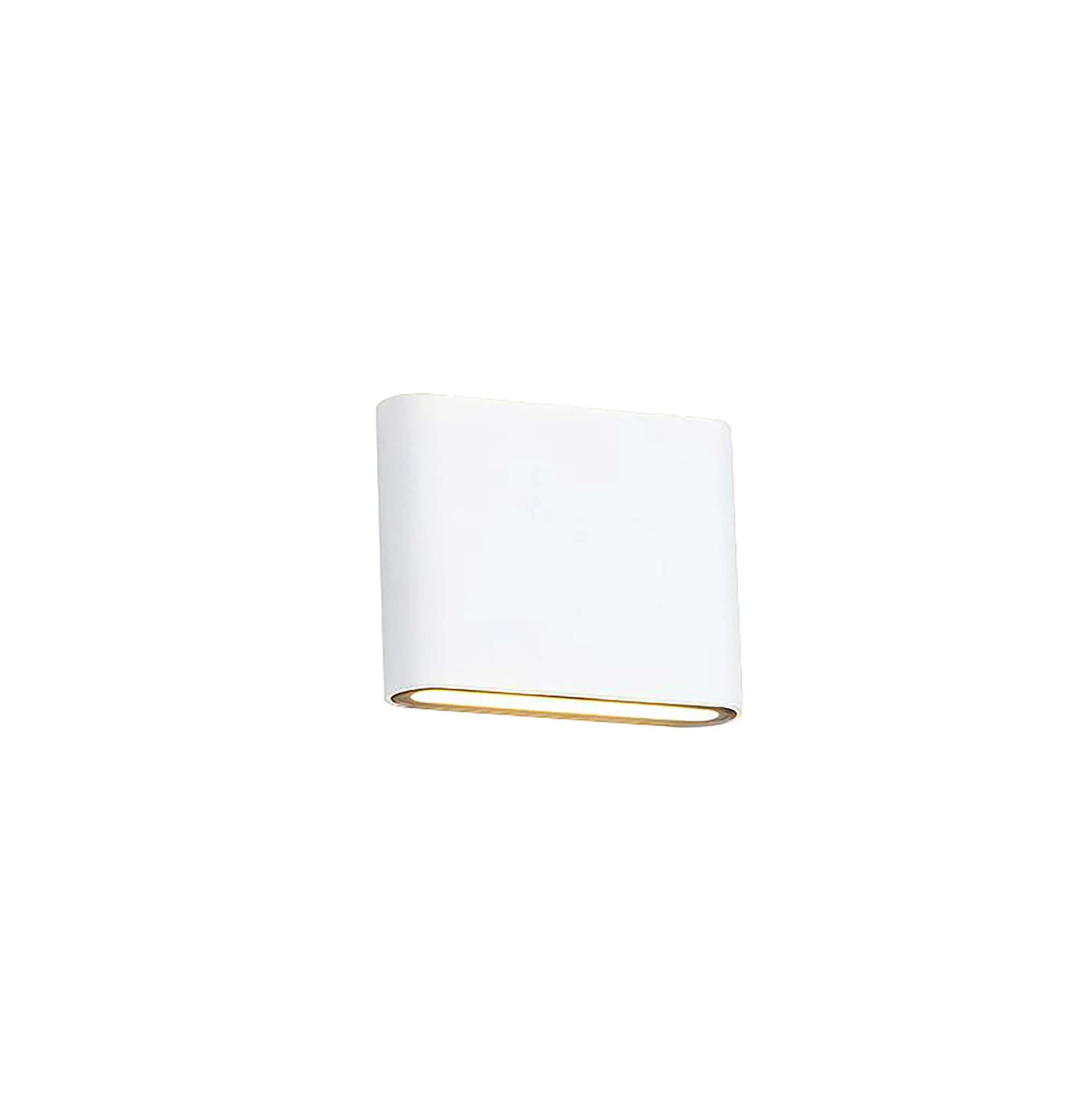 Contour Up/Down Outdoor Wall Light IP54 - Anthracite/ Sand White
