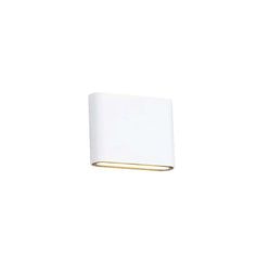 Contour Up/Down Outdoor Wall Light IP54 - Anthracite/ Sand White