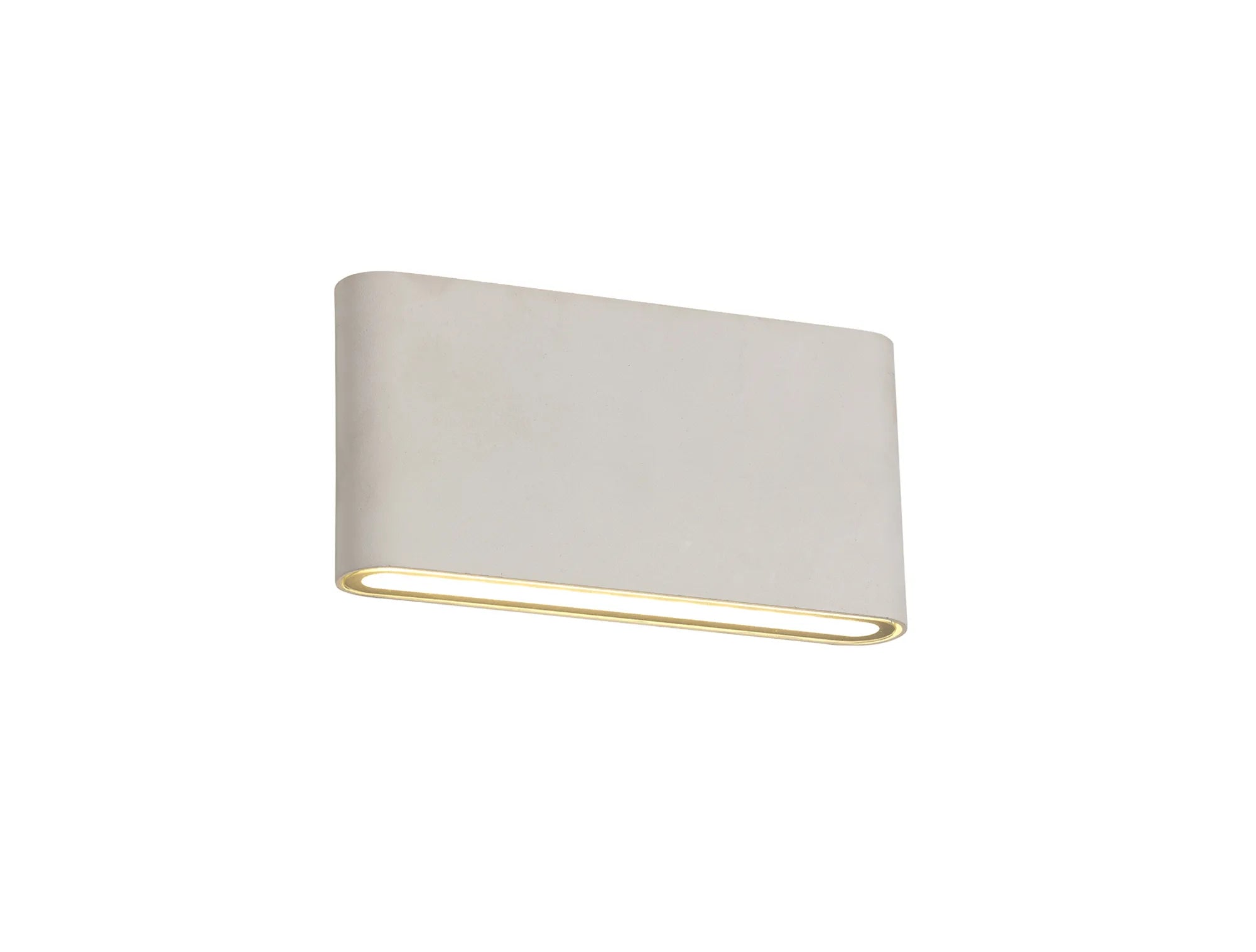 Contour Up/Down Outdoor Wall Light IP54 - Anthracite/ Sand White