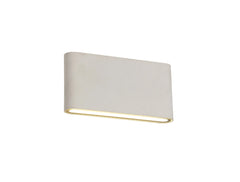 Contour Up/Down Outdoor Wall Light IP54 - Anthracite/ Sand White
