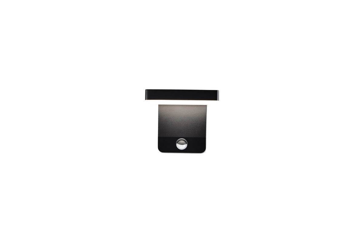 Cooper IP54 LED PIR Sensor Light - Black/White