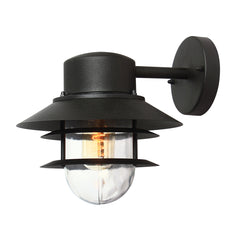 Copenhagen Wall Lantern – Black Finish