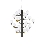 Copernico 20Lt Cluster Pendant, Black/White