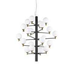 Copernico 20Lt Cluster Pendant, Black/White