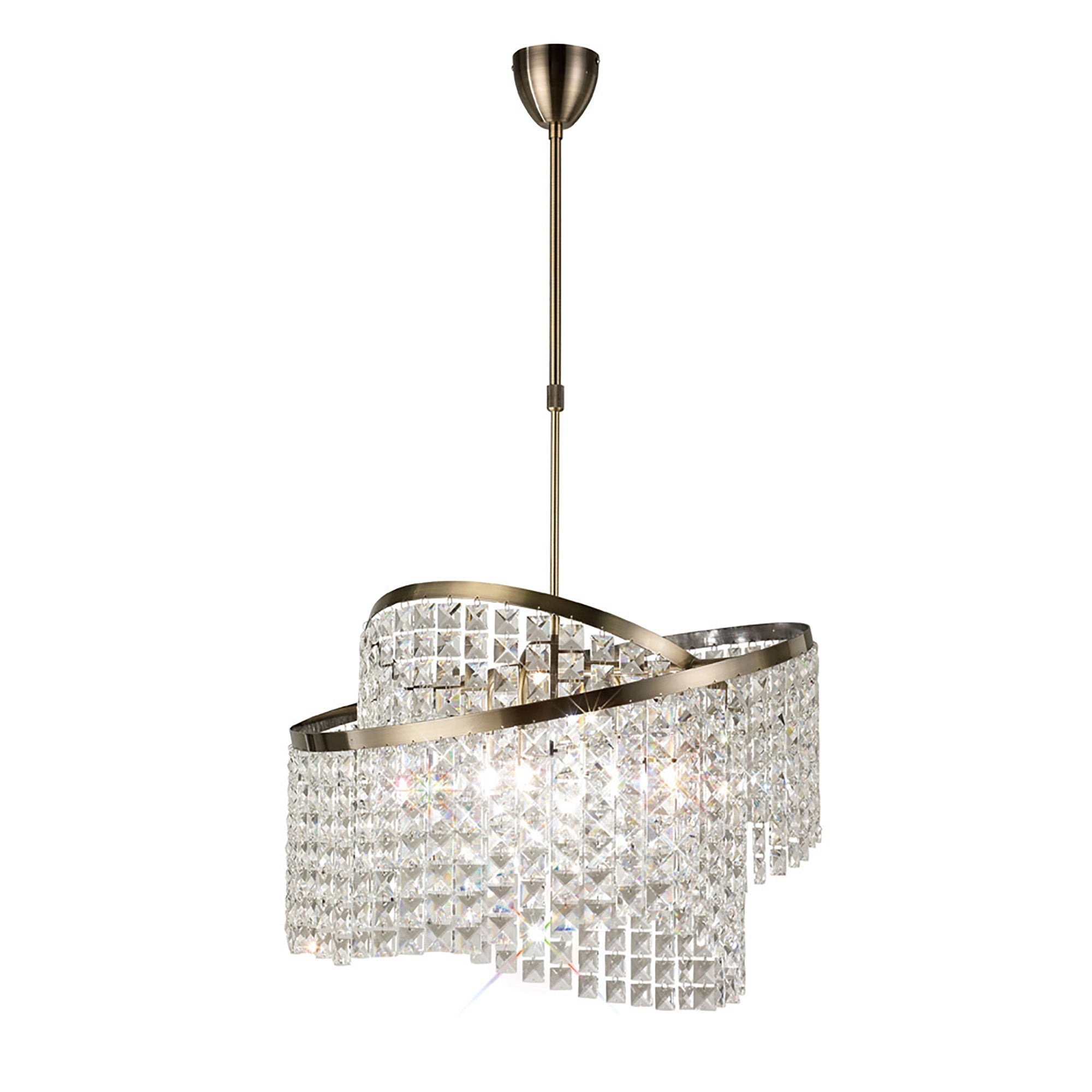 Cortina 6/8Lt Crystal Pendant Light