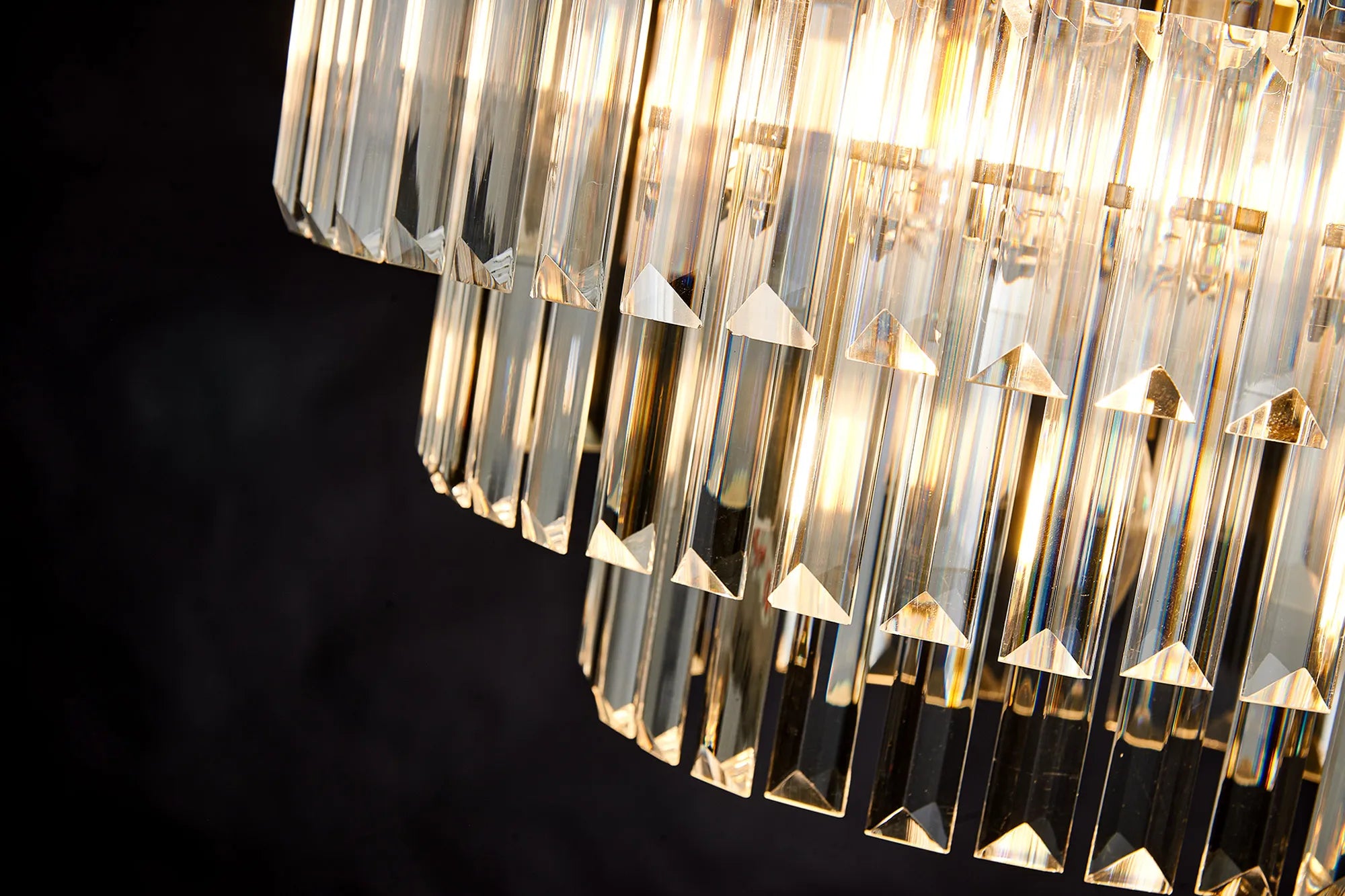 Cosette 4/5Lt Pendant/Semi Flush Ceiling Light E14- Antique Brass/Polished Nickel