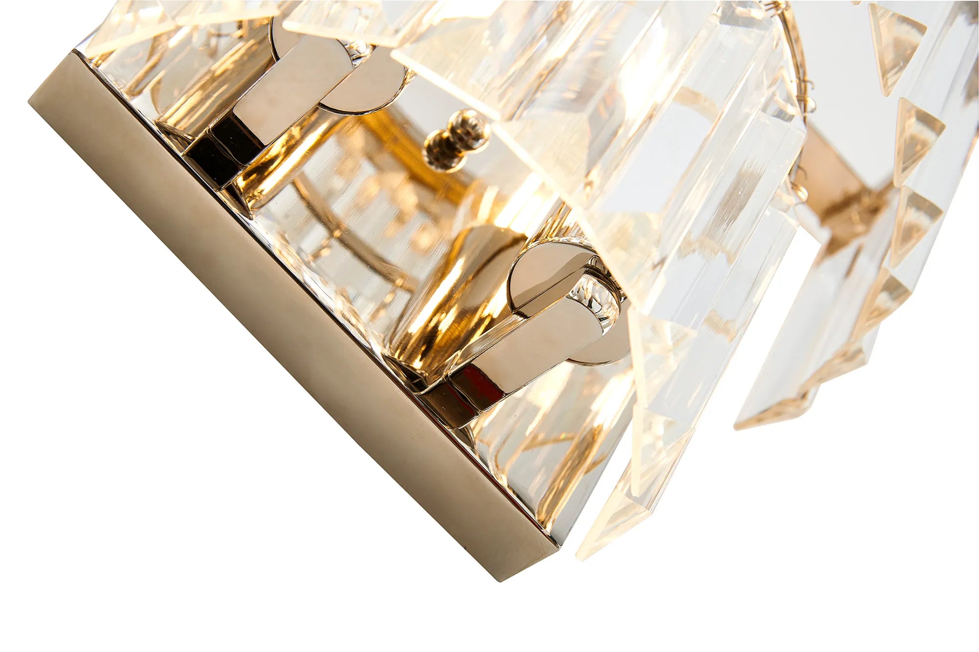 Cosette Wall Lamp, 2 Light E14- Antique Brass/Polished Nickel