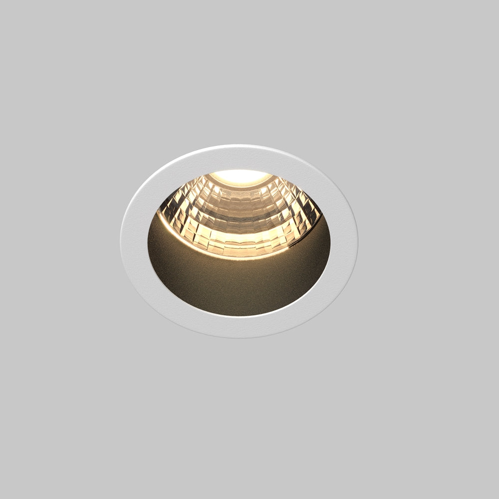Minor Recessed Downlight- Black & White Finish