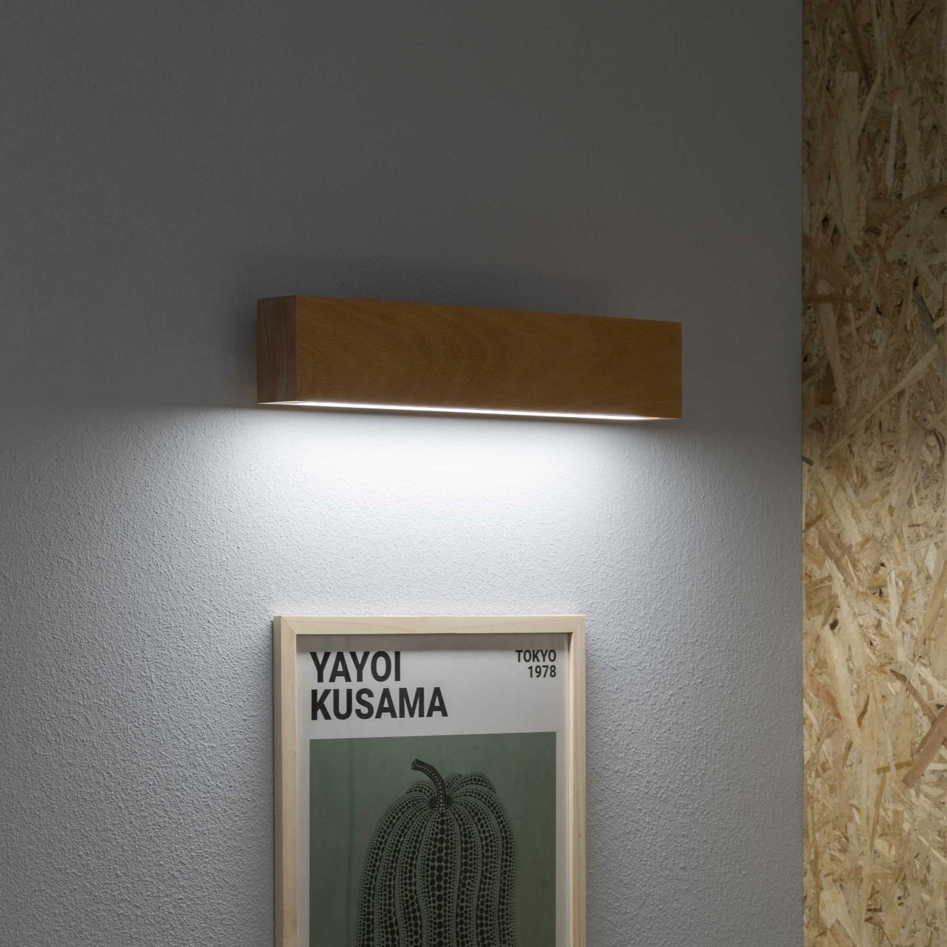 Craft Medium/Large Wall Light - Wood Finish - Cusack Lighting