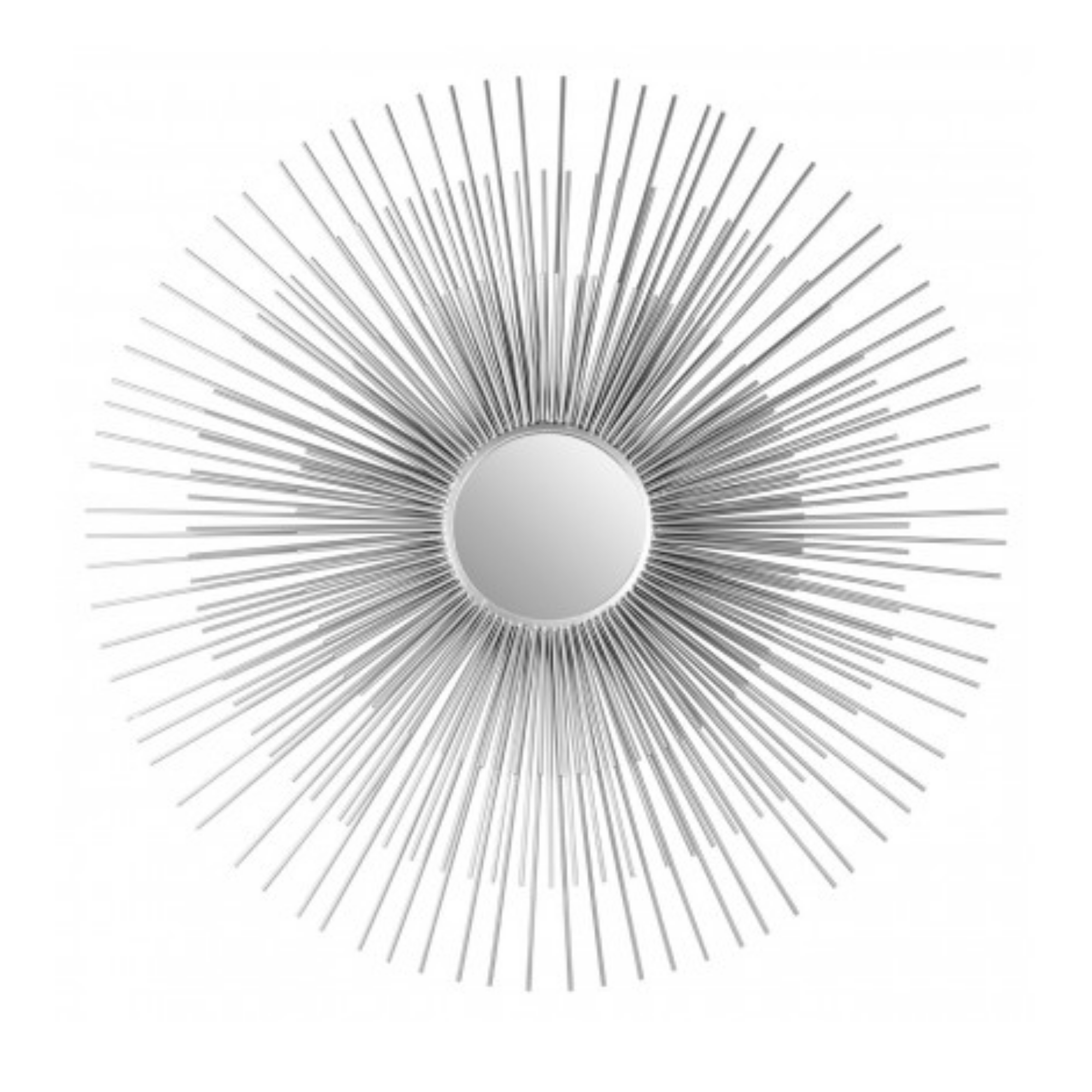 Cristi Silver Finish Wall Mirror - Cusack Lighting