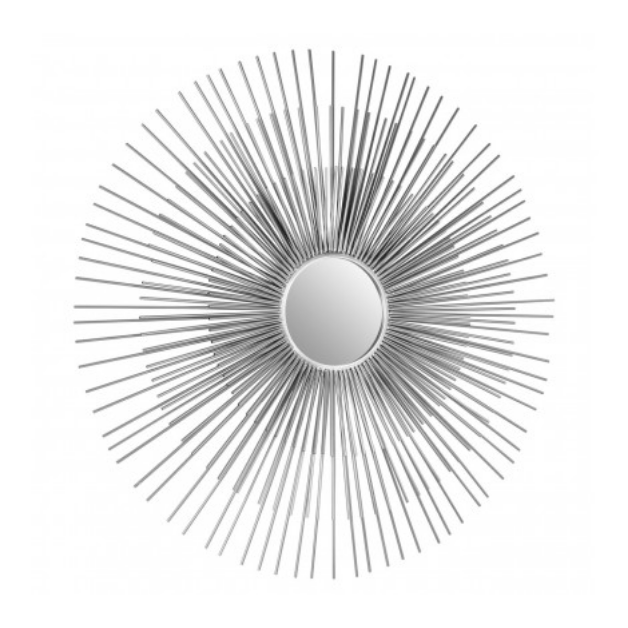 Cristi Silver Finish Wall Mirror - Cusack Lighting
