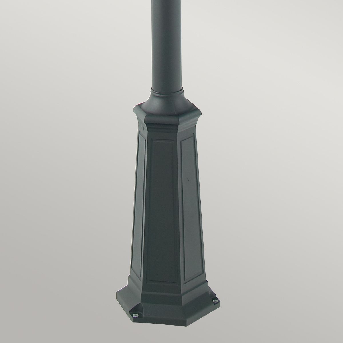 Chelsea 1/2Lt Lamp Post - Copper Black IP44  E27