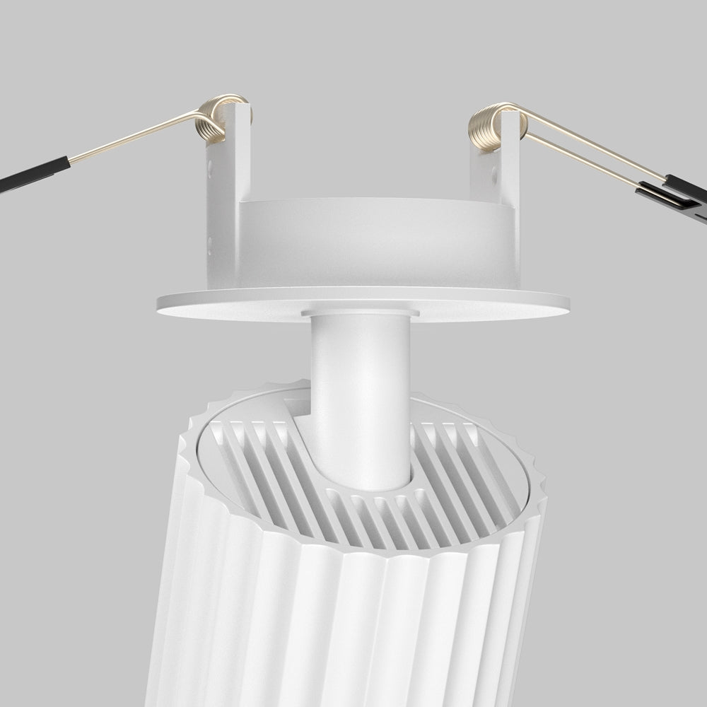 Calipso 10W Recessed Light- Brass/ Black/ White Finish