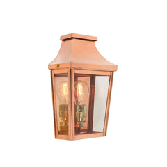 Chelsea 1 Light Small/Large Half Lantern - Copper E27 IP44