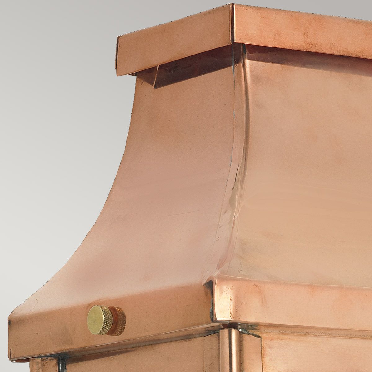Chelsea 1 Light Small/Large Half Lantern - Copper E27 IP44