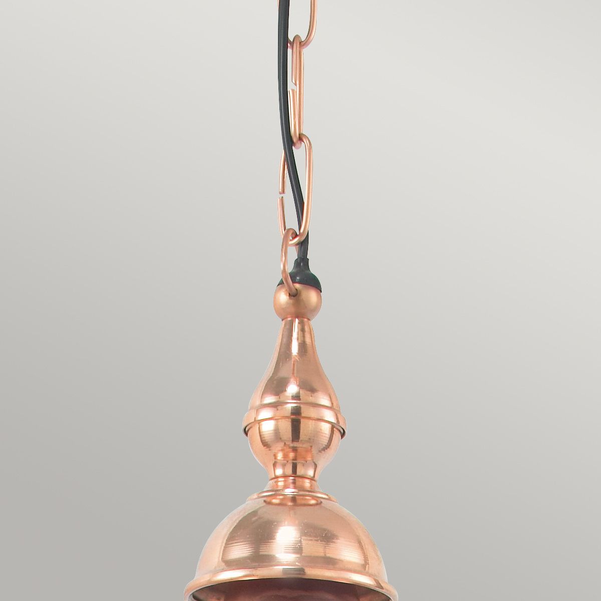 Chelsea 1 Light Chain Lantern - Copper IP44 E27