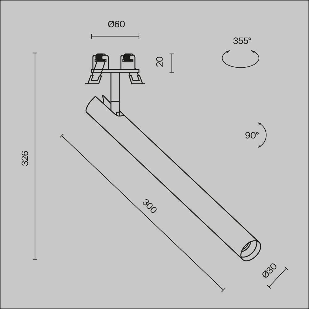 Focus T Downlight- Various Finishes