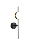 Cuba Wall Lamp, 8W LED, 3000K, 600lm, Gold/Black, 3yrs Warranty